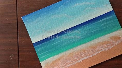 Youtube Acrylic Painting Tutorials Seascape I Walk You Through My