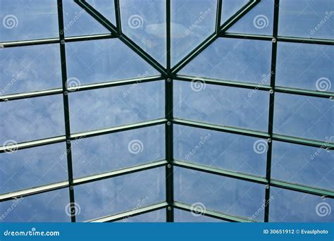 Skylight Stock Photo Image Of Geometry Window Blue 30651912