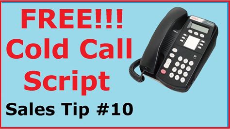 Top Secret Sales Tip 10 The Best Cold Call Script Free Script