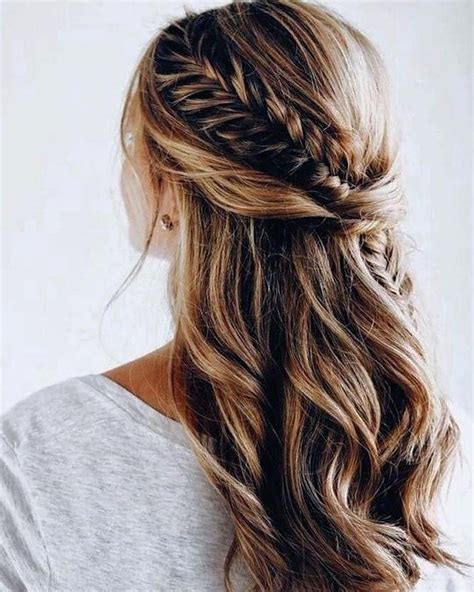 Half Up Half Down Wedding Hairstyles Ideas ★ Half Up Half Down Wedding