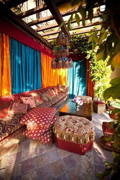 20 Moroccan Style House With Outdoor Spaces Bohemian Patio Balcony