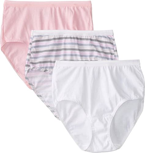 Fruit Of The Loom Damen Slip Baumwolle 3 Stück Amazonde Fashion