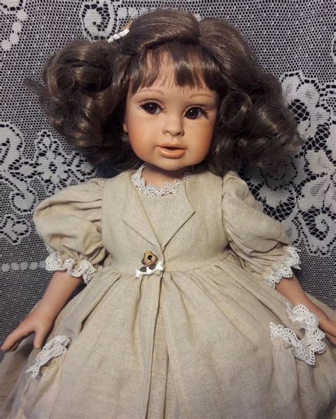 19” Sophie By Linda Rick For The Doll Maker Vinyl Doll Vinyl Dolls