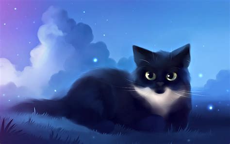 26 Cute Anime Cat Wallpapers Orochi Wallpaper