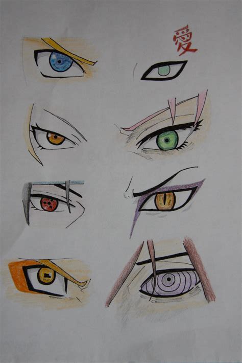 Anime Eyes Drawing Naruto