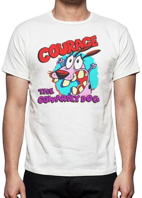 Courage The Cowardly Dog T Shirt Cartoon T Shirt By Doubledodee