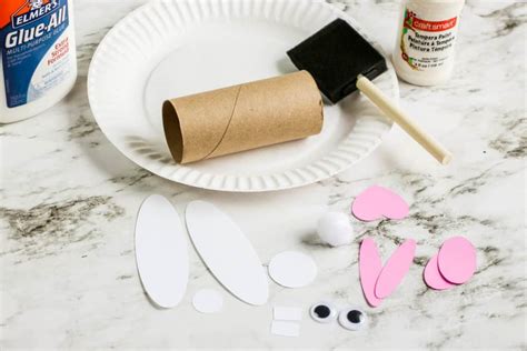 Cute And Easy Easter Craft Toilet Paper Roll Bunny