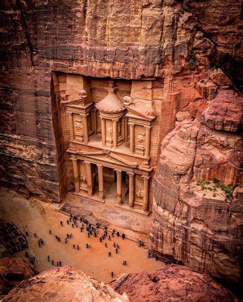 The Ancient Ruins Of Petra 🏜 Which One Is Your Favorite 1 2 3 4 5 6 7