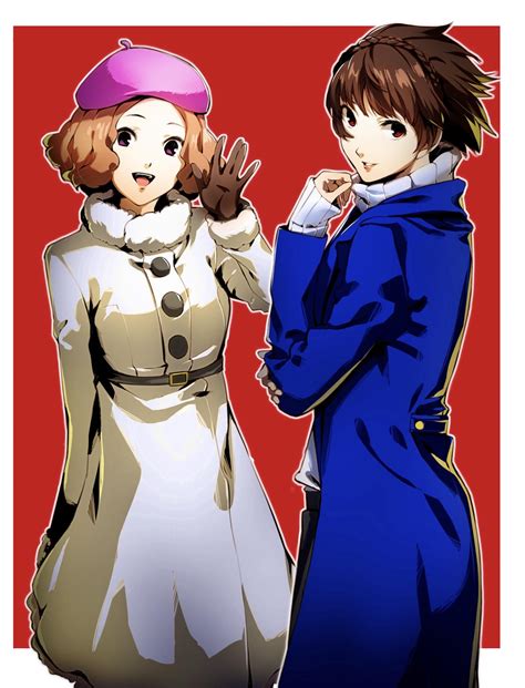 Haru Okumura And Makoto Niijima Persona 5 Rwinterwaifus