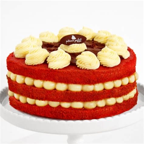Naked Cake Red Velvet 18 Cm