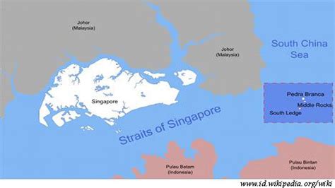 Rencana Malaysia Bangun Pulau Di Middle Rocks Berpotensi Timbulkan