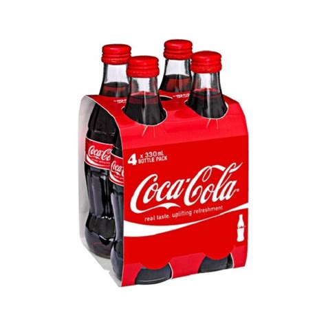Coca Cola Coke 4pk 330ml Bottles Counties Inn Liquor