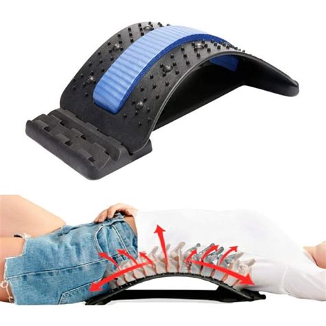 Back Stretcher Lumbar Support With Magnetic Acupressure Pointslower