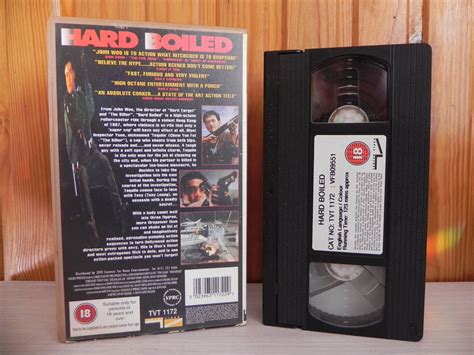 Hard Boiled 1992 John Woo Hong Kong Action Thriller Chow Yun