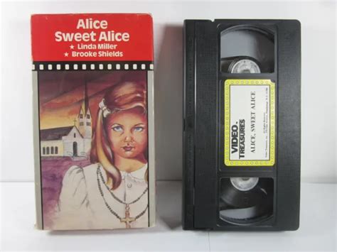 ALICE SWEET ALICE VHS bande film Brooke Shields HORREUR TRÉSORS VIDÉO EUR PicClick FR