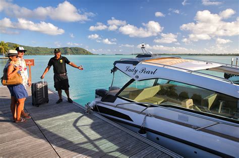 Private Boat Transfer In Bora Bora Tahiti Nui Travel