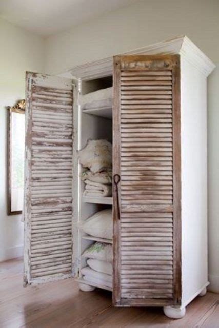 25 Ways To Reuse Old Shutters In Home Decor Digsdigs
