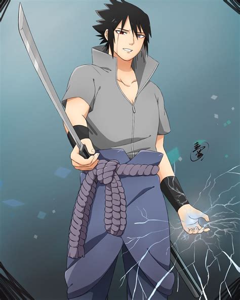 Sasuke Sasuke Uchiha Anime Character Design
