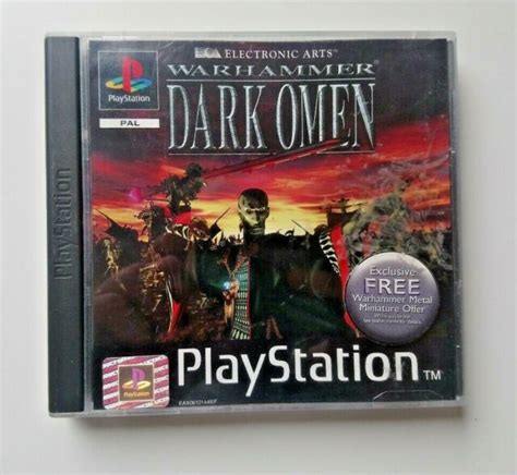 Warhammer Dark Omen Sony Playstation 1 Ps1 Psone Ps2 Ps3 For Sale