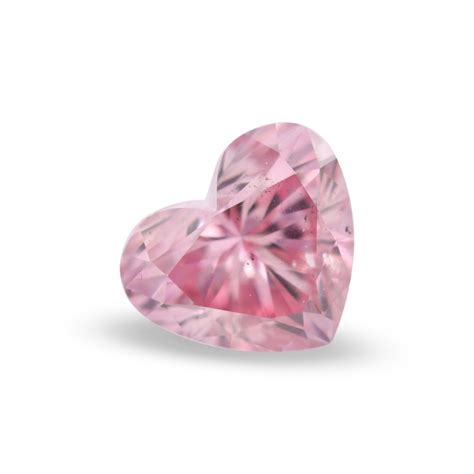 017 Karat Fancy Intense Pink Diamant 4p Herz Form Si2 Reinheit