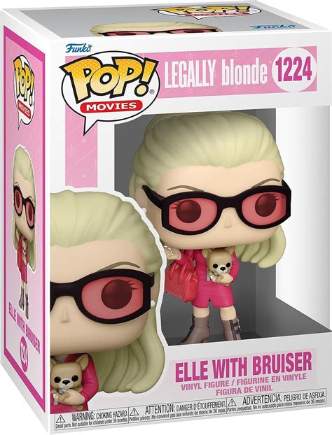 Funko Pop Movies Legally Blonde Elle With Bruiser Multicolor Funko Amazon Com Mx