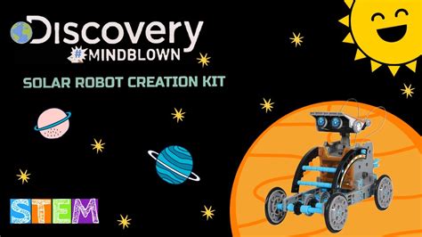 Construye Un Robot Solar Discovery Solar Robot Creation Kit Youtube