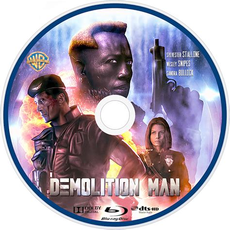 Demolition Man 1993 R1 Disc 1 Dvd Cover Dvd Covers And Labels