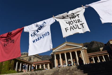 Uct Survivors Voice Their Concerns About Sexual Assault On Campus Uct