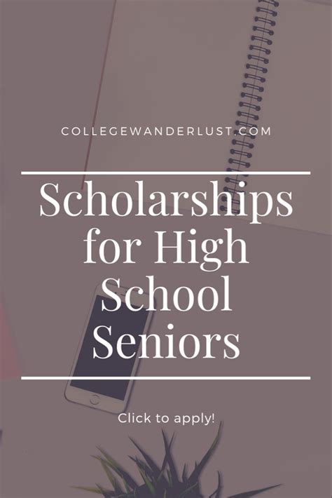 Best Scholarships For High School Seniors 2021 High School