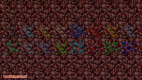 Nether Ores Mod 1710 Generates Overworld Ores Into The Nether Mc