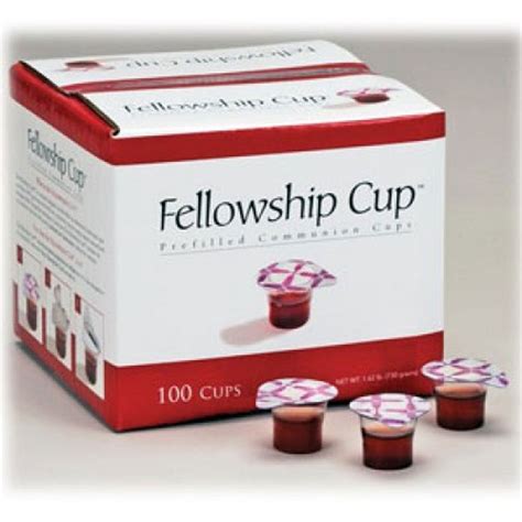 Fellowship Cup Prefilled Communion Cups 100 Cups Broadman And Holman