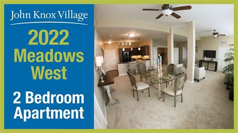 Meadows West Two Bedroom Apartment At John Knox Village Retirement Community Youtube