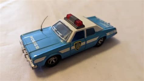 Matchbox Superkings Plymouth Gran Fury Police Car 1979 Lesney Nypd 50