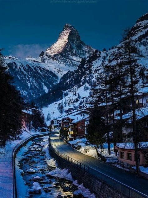 Mt Matterhorn Zermatt Switzerland Beautiful Places Places To Travel