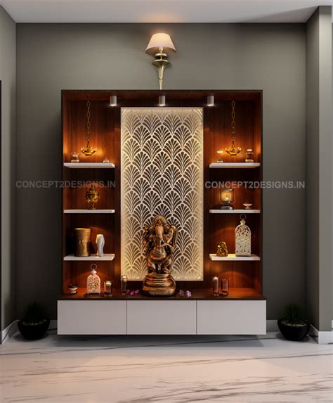 Add A Beautifully Pooja Unit In Your Home Interior Designers In Bangalore