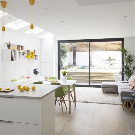 Have we thought about such a colour and. Open-plan kitchen design ideas | Ideal Home