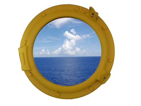 Buy Yellow Decorative Ship Porthole Window 20 Inch Nautical Theme