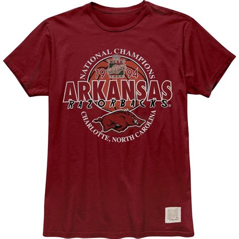 Arkansas Razorbacks Retro Brand Vintage 1994 College Basketball