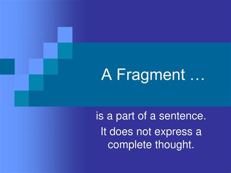 Ppt A Fragment Powerpoint Presentation Free Download Id9403198