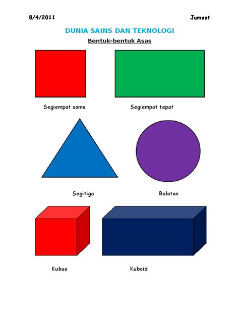 Limas segi empat beraturan diatas memiliki alas persegi, sehingga ukuran keempat sisi tegaknya sama. Gambar Bentuk Segi Empat Sama