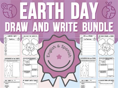 Earth Day Draw And Write Bundle Teaching Resources