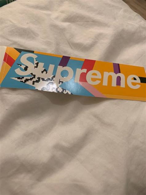 Supreme Rare Supreme Box Logo Sticker Grailed