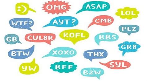 Commonly Used Phrases Abbreviations Sex Terminology