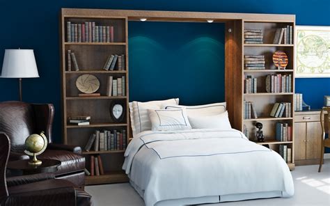 2022 Popular Murphy Bed Bookcases