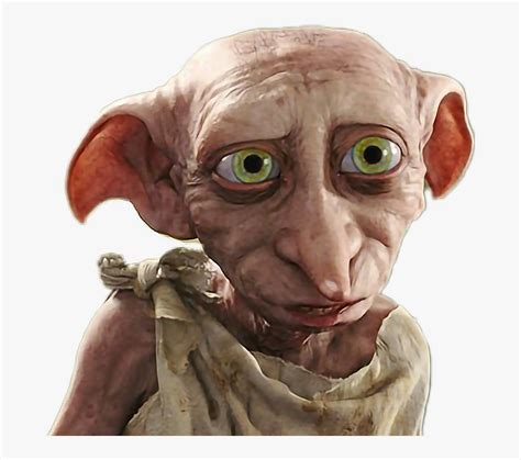 Harry Potter Dobby The House Elf Bookend Png Download Dobby Harry