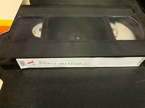 Barney Blank VHS Tape