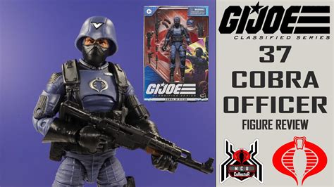 Gi Joe Classified Series Cobra Officer Hasbro Figure Review Youtube