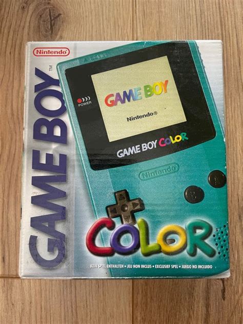 Nintendo Gameboy Color Teal Blue Console Dans La Catawiki