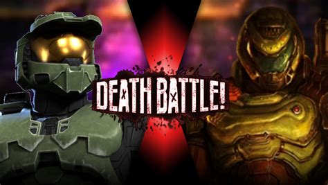 Master Chief Vs Doomguy V2 Death Battle Fan Made By Epicpime3 On