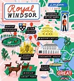 Royal Windsor itinerary and map | Visit britain, England map ...